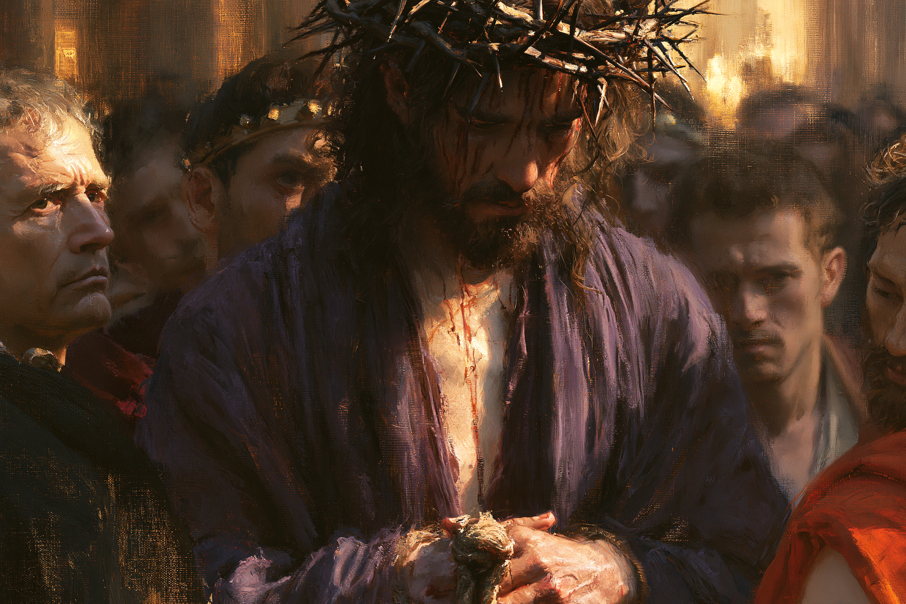 Ecce Homo — Vue rapprochée psychologique · Paysage n° 15 — aperçu de la finition sélectionnée