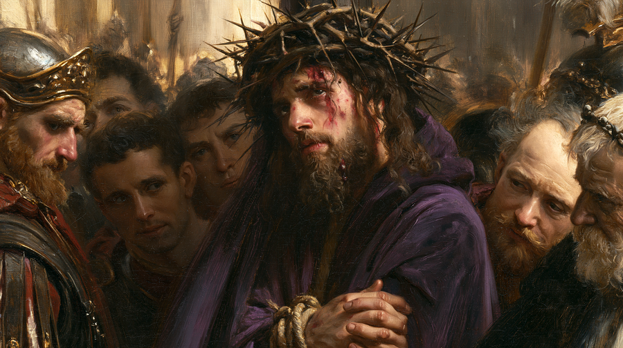 Ecce Homo — Vue rapprochée psychologique · Paysage n° 17