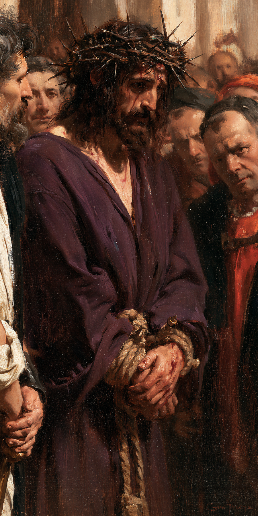 Ecce Homo — Vue rapprochée psychologique · Portrait n° 4