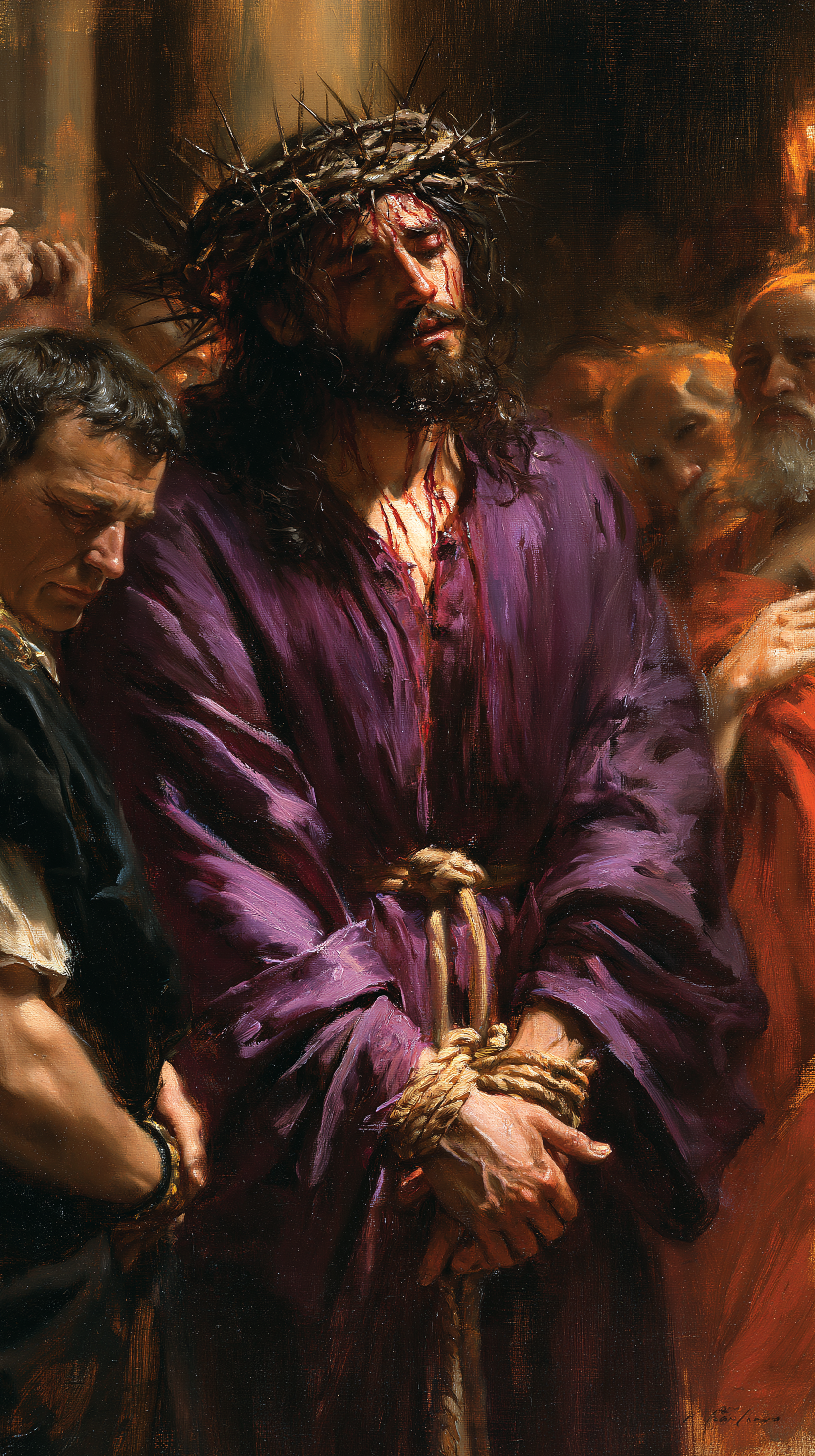 Ecce Homo — Vue rapprochée psychologique · Portrait n° 8 — aperçu de la finition sélectionnée