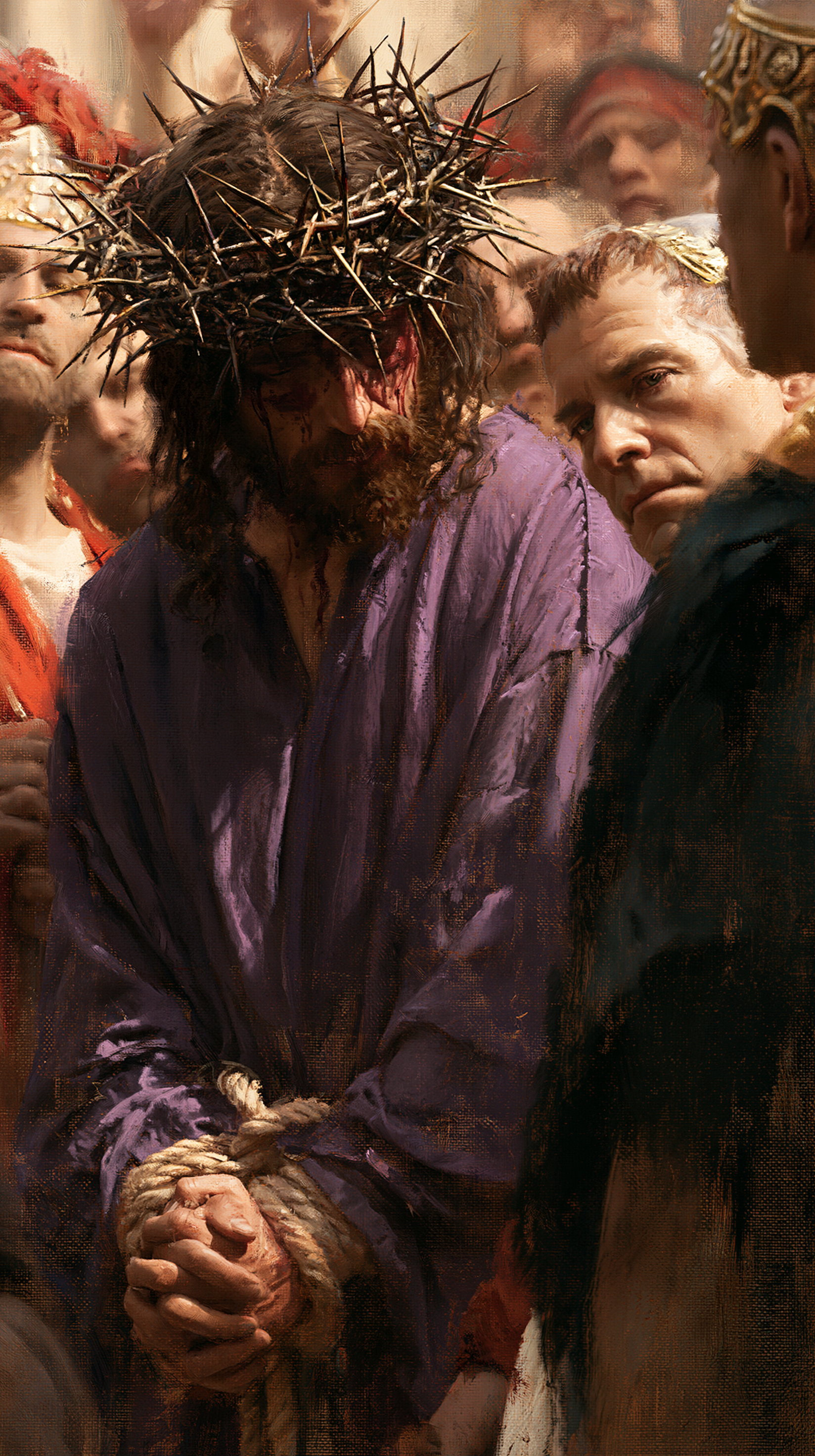 Ecce Homo — Vue rapprochée psychologique · Portrait n° 11 — aperçu de la finition sélectionnée