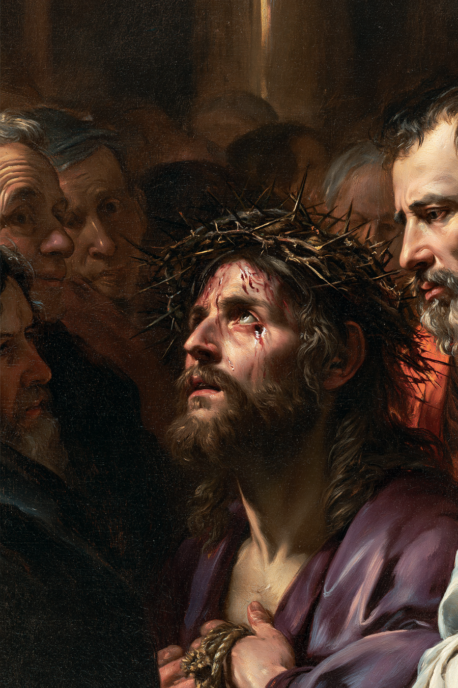 Ecce Homo — Vue rapprochée psychologique · Portrait n° 12