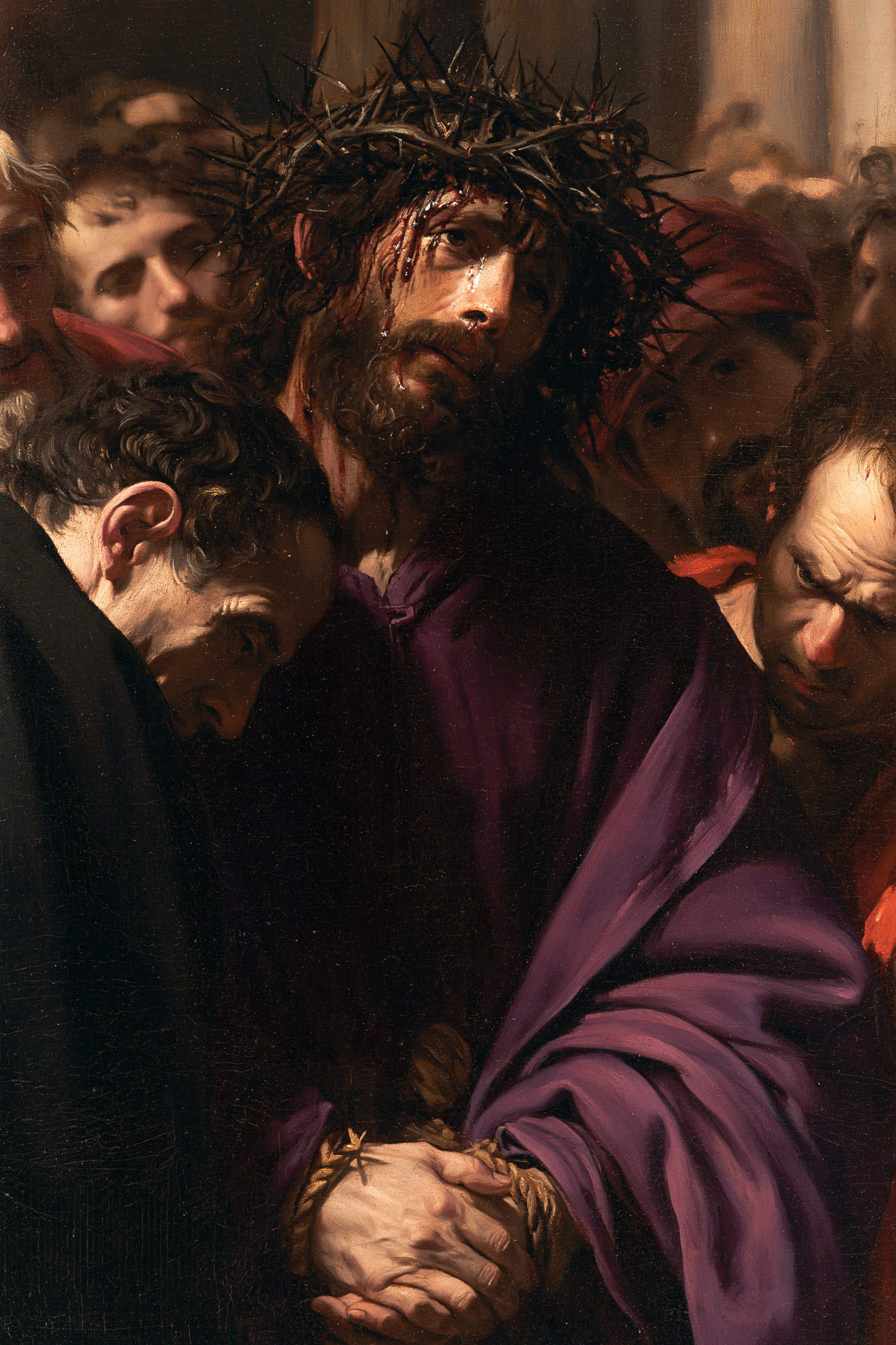 Ecce Homo — Vue rapprochée psychologique · Portrait n° 13 — aperçu de la finition sélectionnée