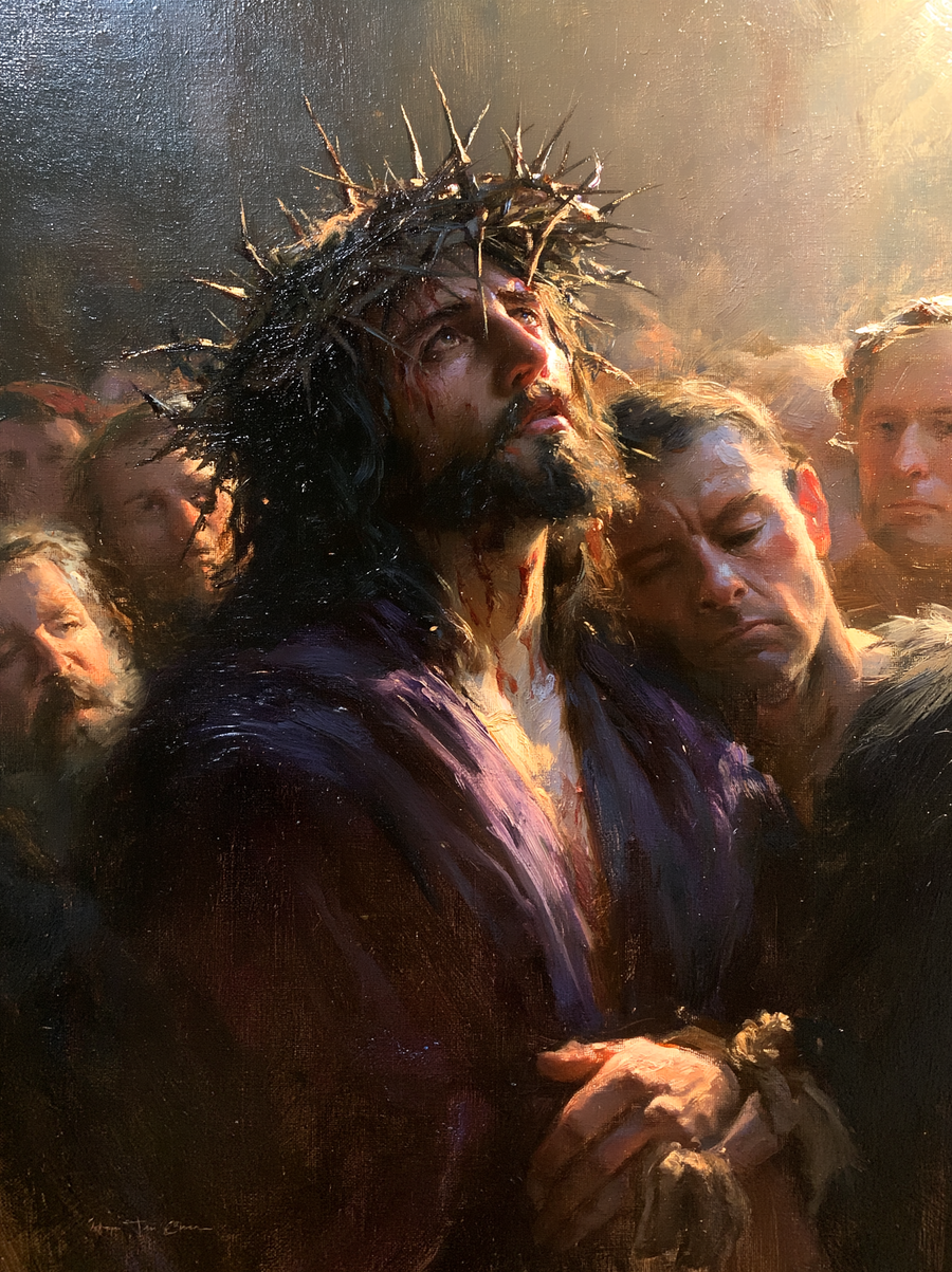 Ecce Homo — Vue rapprochée psychologique · Portrait n° 16