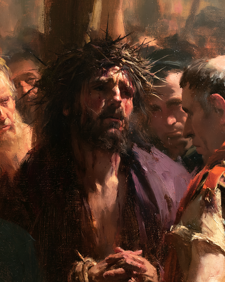 Ecce Homo — Vue rapprochée psychologique · Portrait n° 21