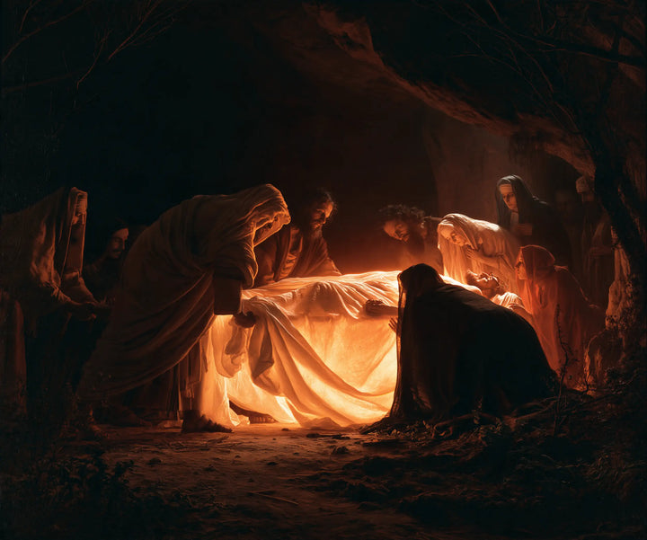 The Entombment of Jesus Christ - Divine Light · Landscape n° 3