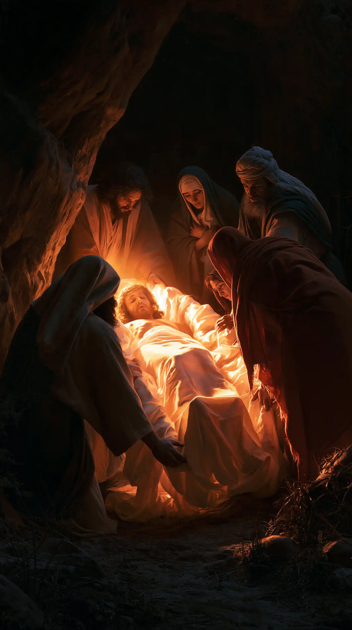 The Entombment of Jesus Christ - Divine Light · Portrait n° 10