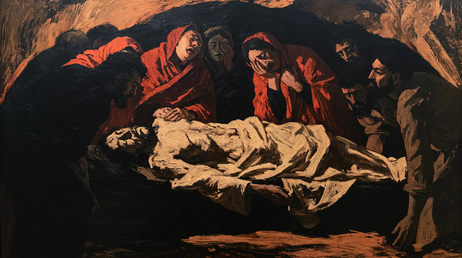The Entombment of Jesus Christ - Expressionist · Landscape n° 5