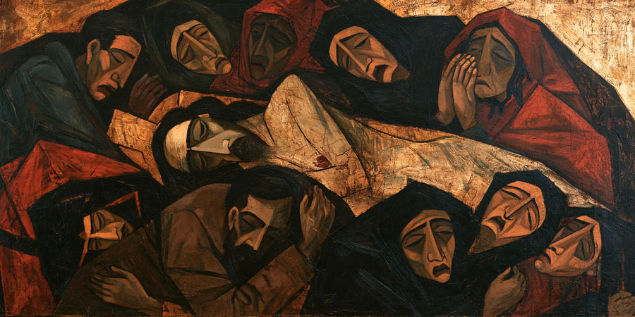 The Entombment of Jesus Christ - Expressionist · Landscape n° 8