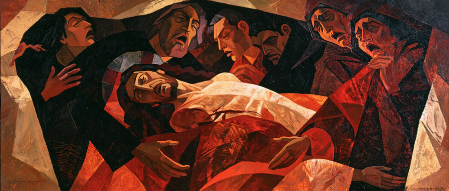 The Entombment of Jesus Christ - Expressionist · Landscape n° 10