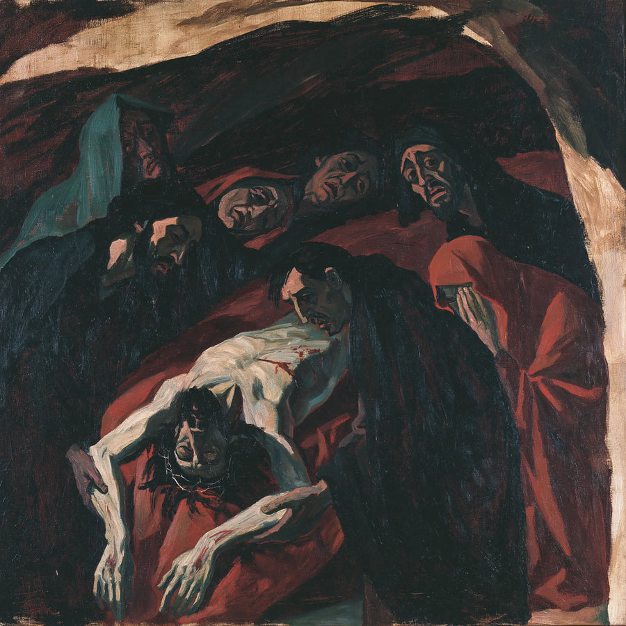 The Entombment of Jesus Christ - Expressionist · Square n° 1