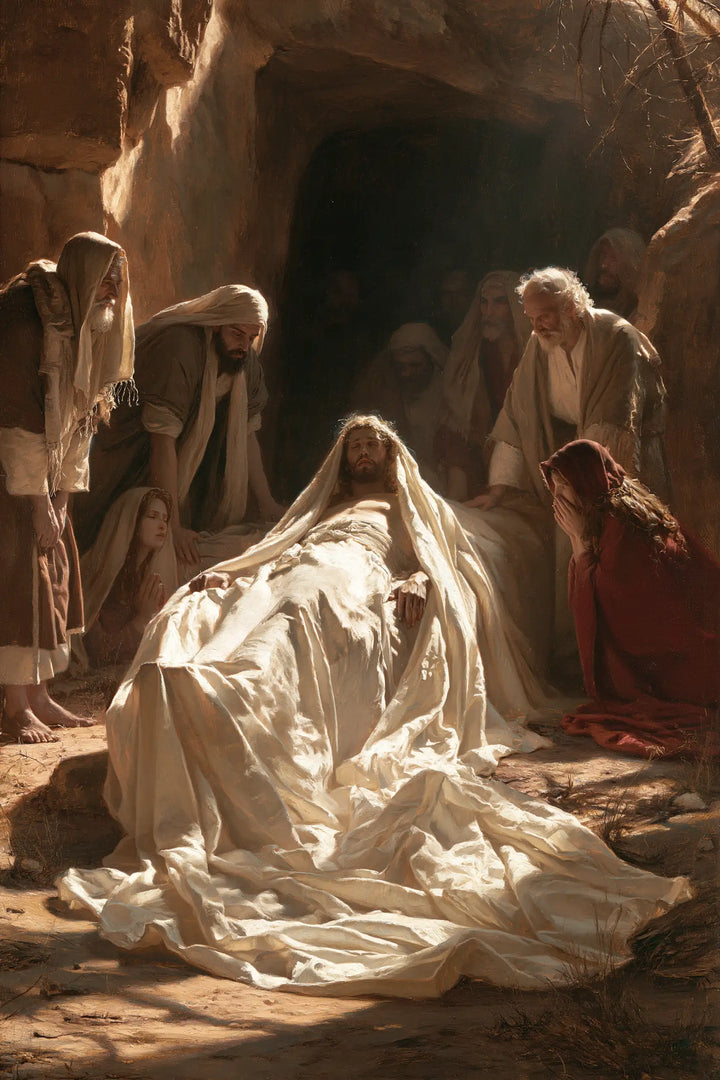 The Entombment of Jesus Christ — The Train at the Dark Threshold’s Foot