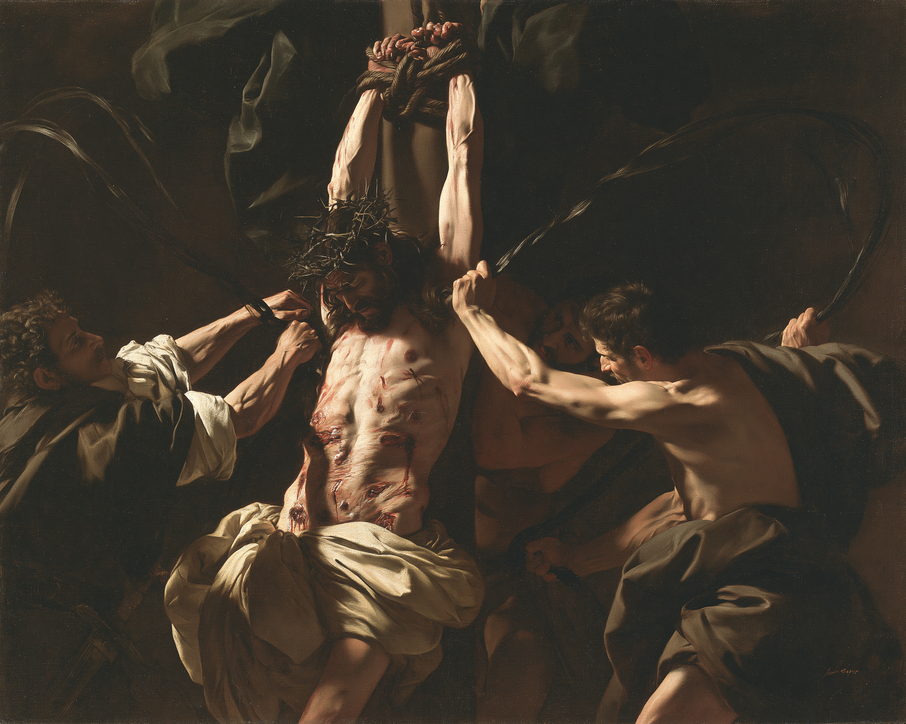 La Flagellation du Christ — Baroque théâtral · Paysage n° 2 — aperçu de la finition sélectionnée