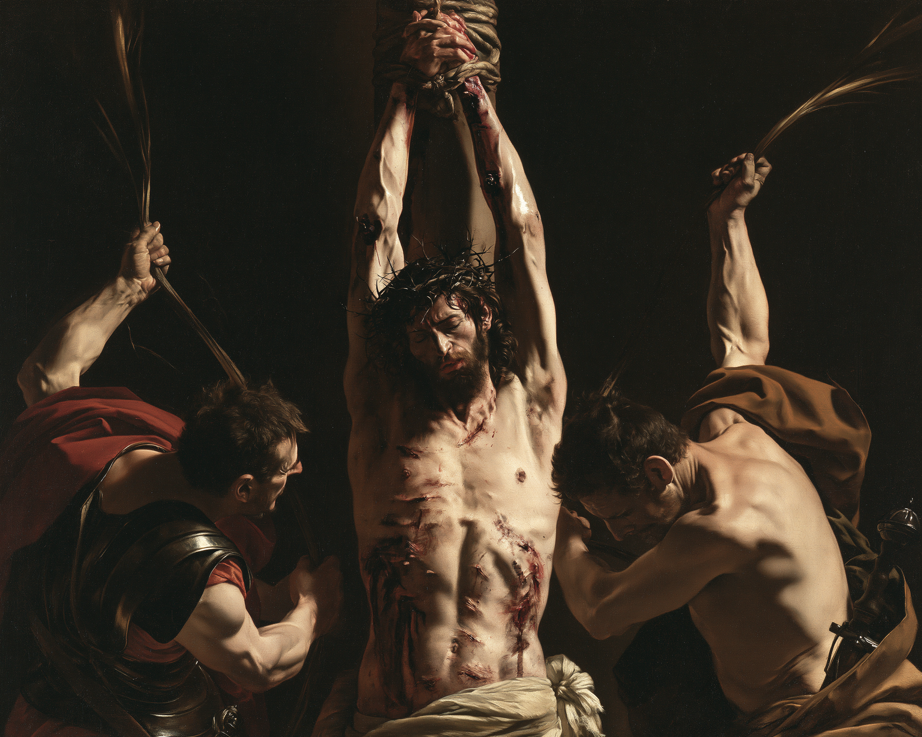 La Flagellation du Christ — Baroque théâtral · Paysage n° 3 — aperçu de la finition sélectionnée
