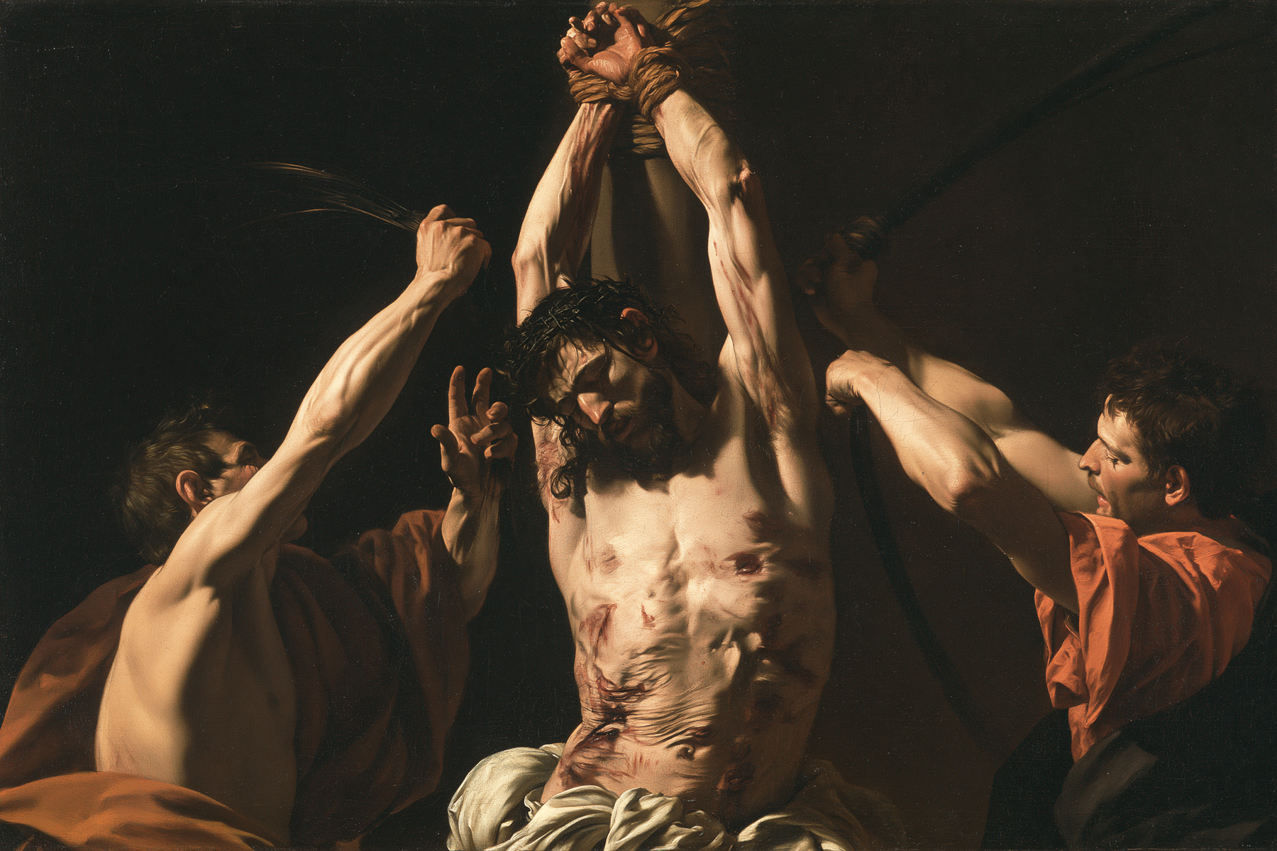 La Flagellation du Christ — Baroque théâtral · Paysage n° 5 — aperçu de la finition sélectionnée