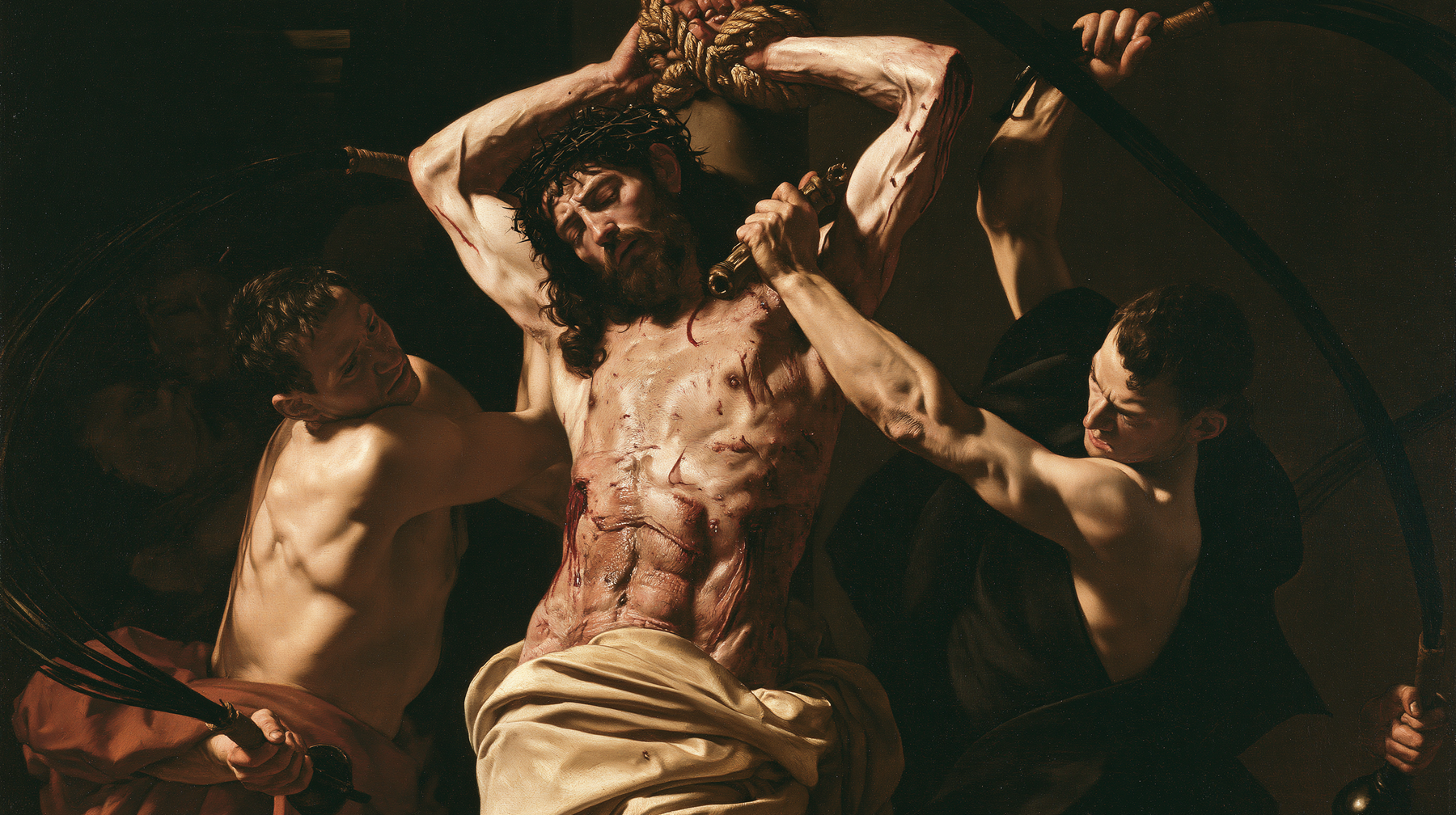 La Flagellation du Christ — Baroque théâtral · Paysage n° 9 — aperçu de la finition sélectionnée