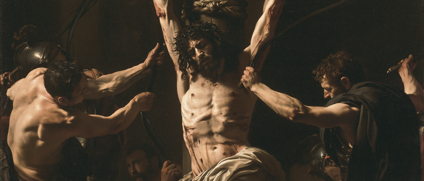 La Flagellation du Christ — Baroque théâtral · Paysage n° 11 — aperçu de la finition sélectionnée
