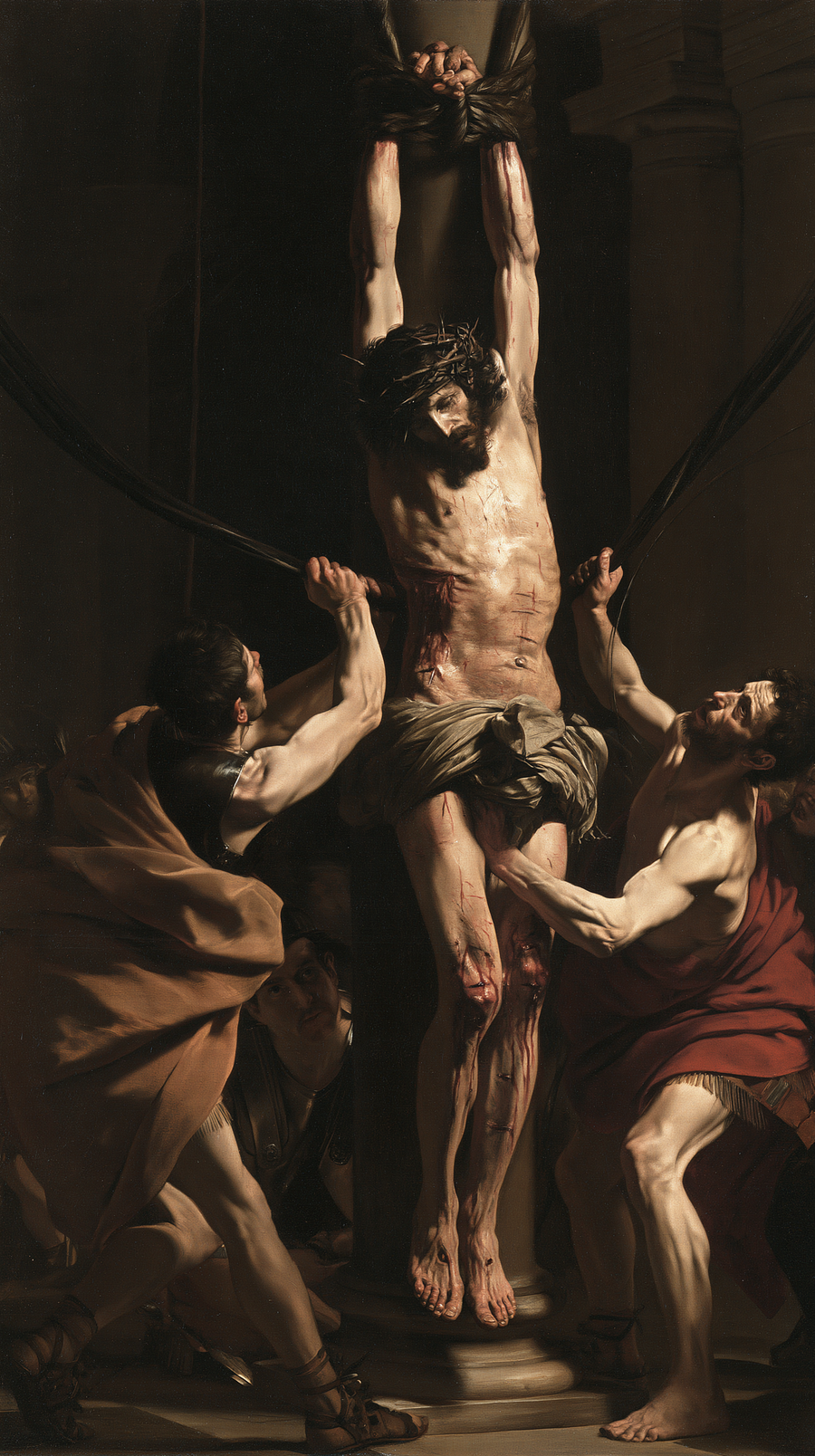 La Flagellation du Christ — Baroque théâtral · Portrait n° 3