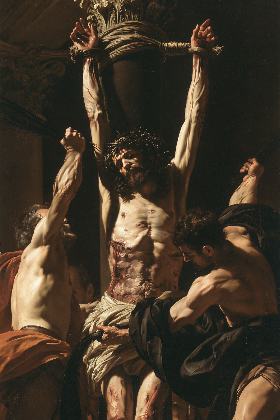 La Flagellation du Christ — Baroque théâtral · Portrait n° 5
