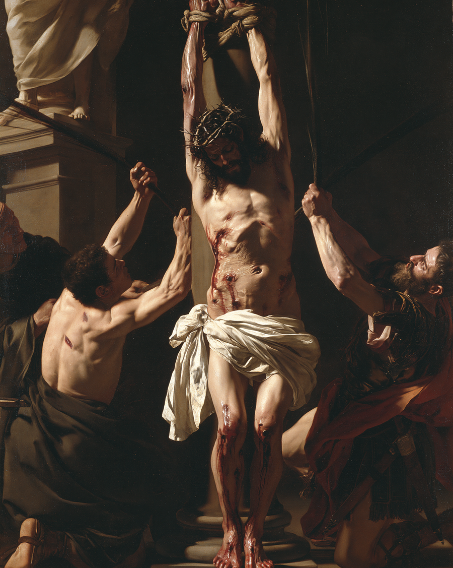 La Flagellation du Christ — Baroque théâtral · Portrait n° 7