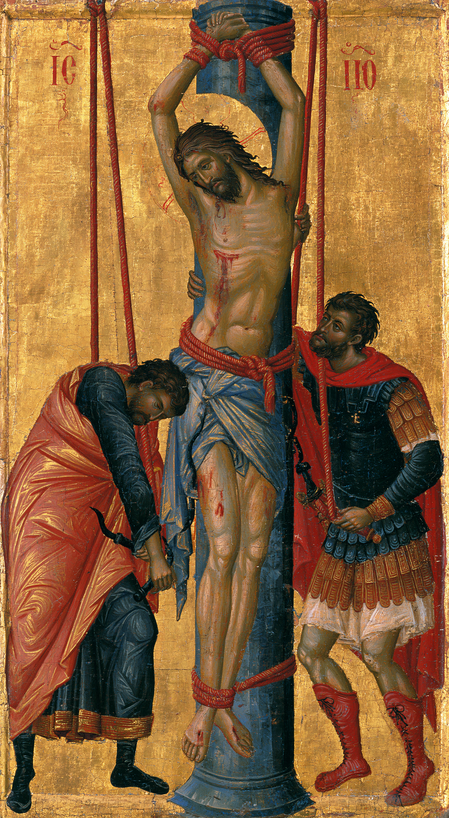 La Flagellation du Christ — Byzantin contemporain · Portrait n° 1