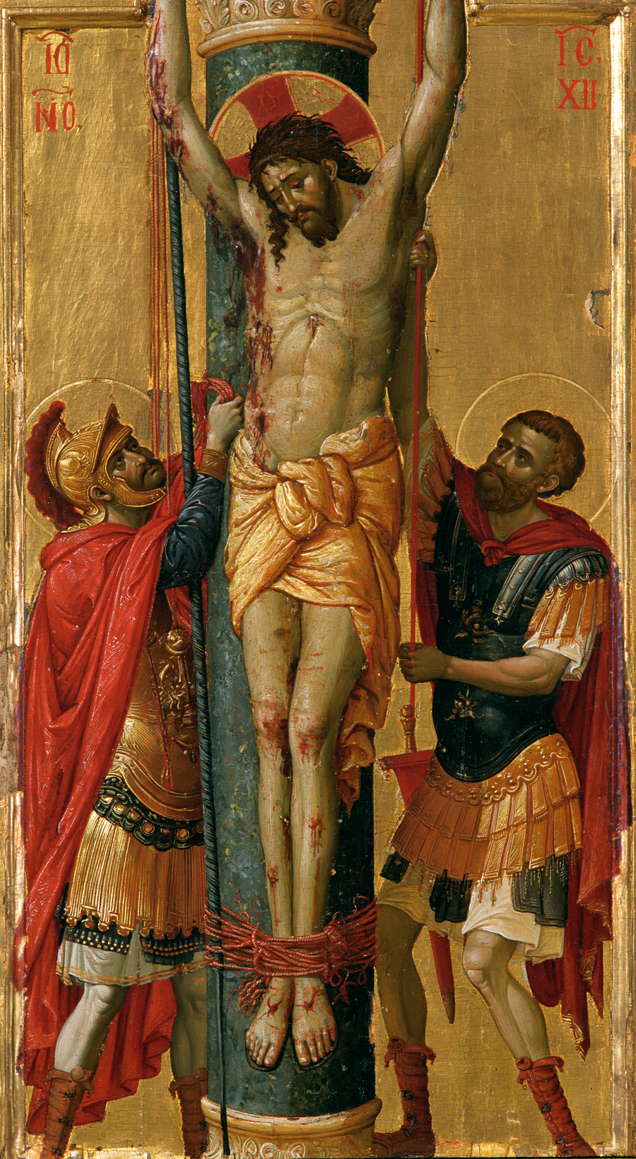 La Flagellation du Christ — Byzantin contemporain · Portrait n° 2