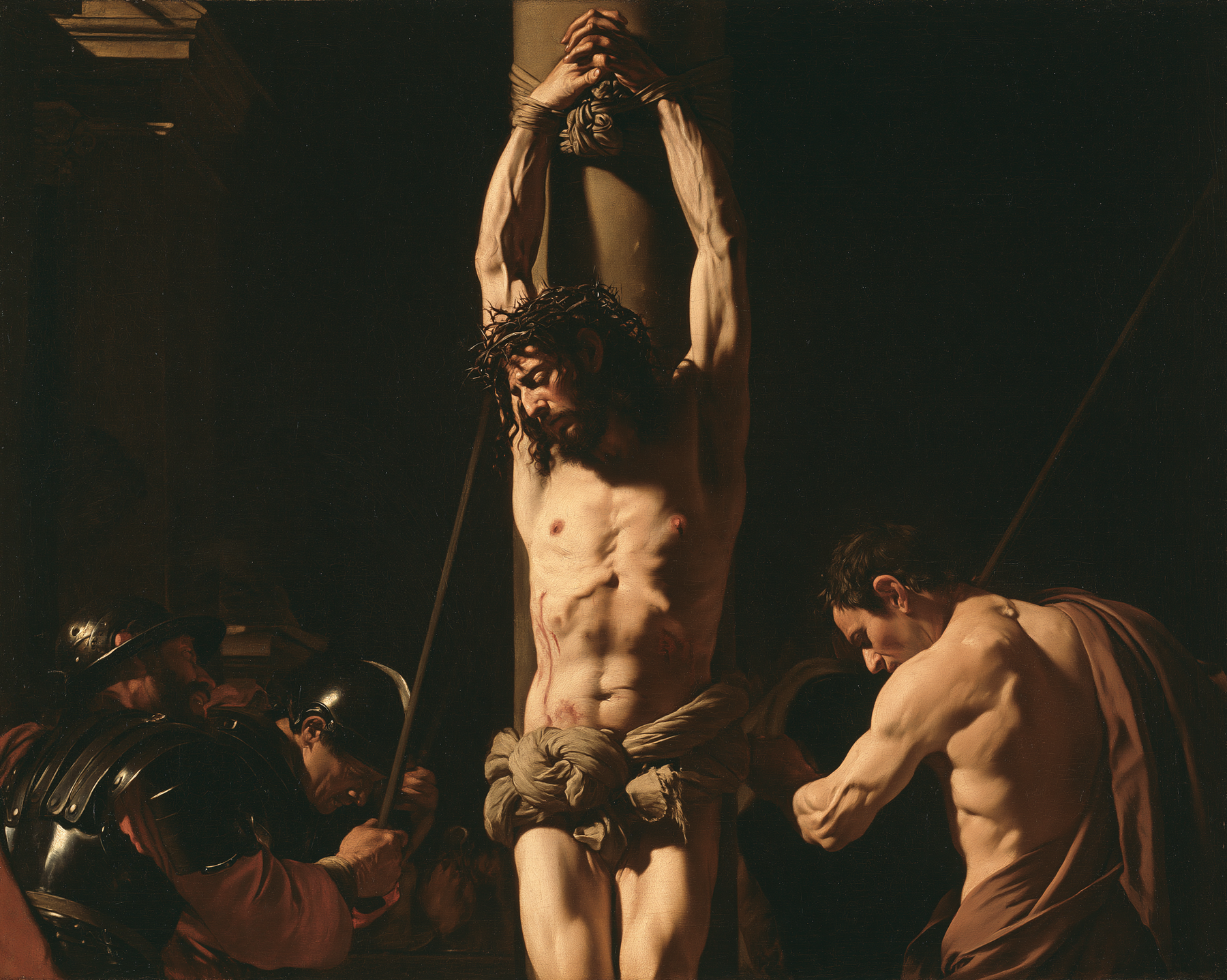 La Flagellation du Christ — Caravage - ténébrisme · Paysage n° 2 — aperçu de la finition sélectionnée