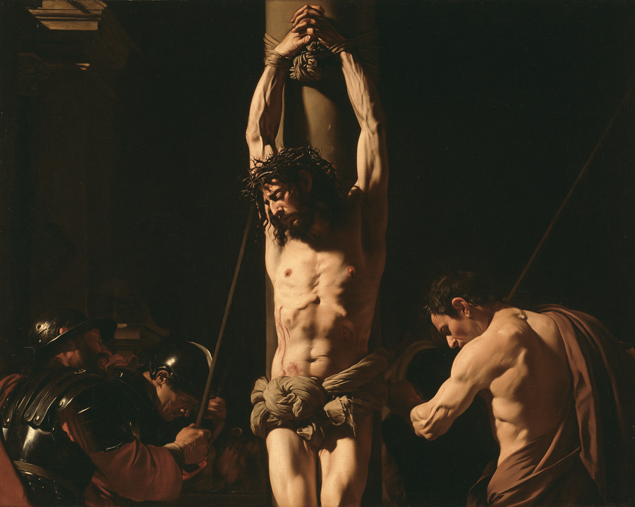 La Flagellation du Christ — Caravage - ténébrisme · Paysage n° 2