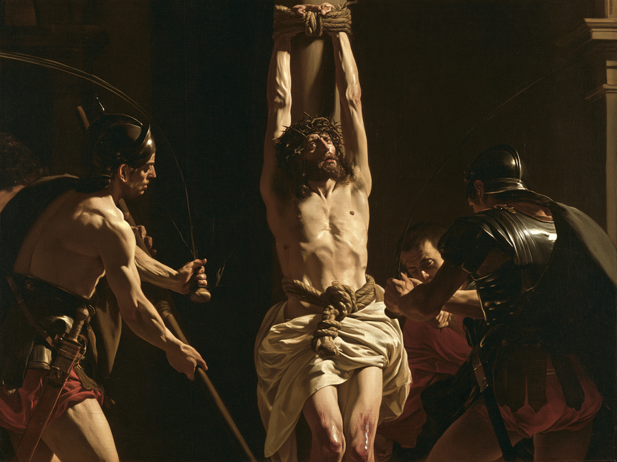 La Flagellation du Christ — Caravage - ténébrisme · Paysage n° 3