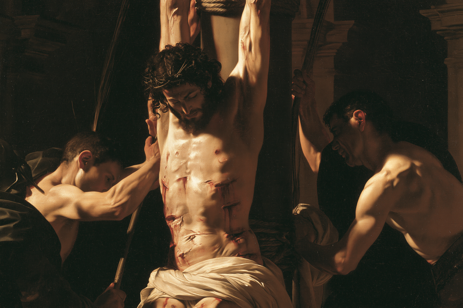 La Flagellation du Christ — Caravage - ténébrisme · Paysage n° 7
