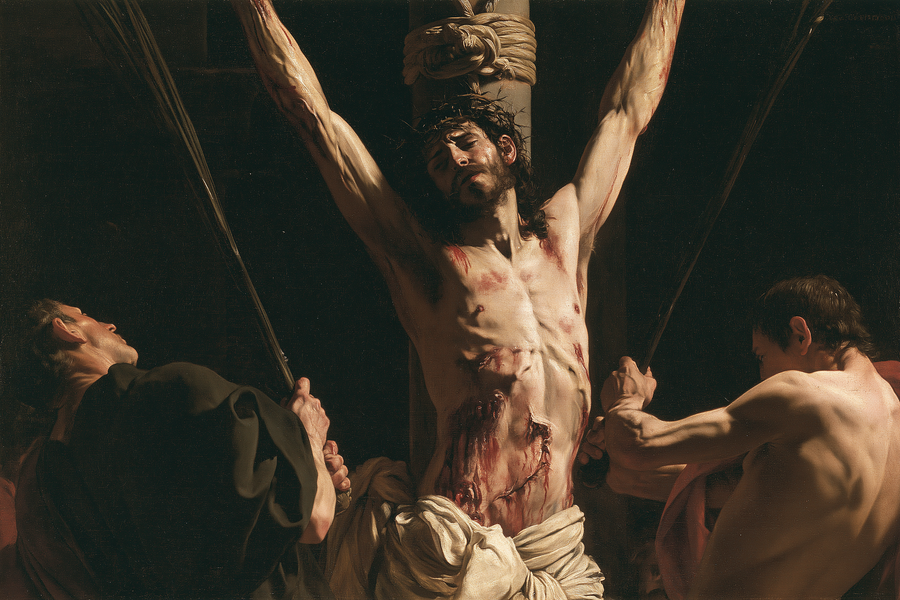La Flagellation du Christ — Caravage - ténébrisme · Paysage n° 8