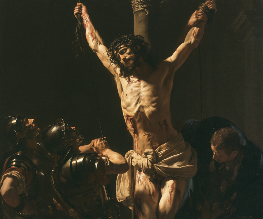 La Flagellation du Christ — Clair-obscur bleu nuit · Paysage n° 2