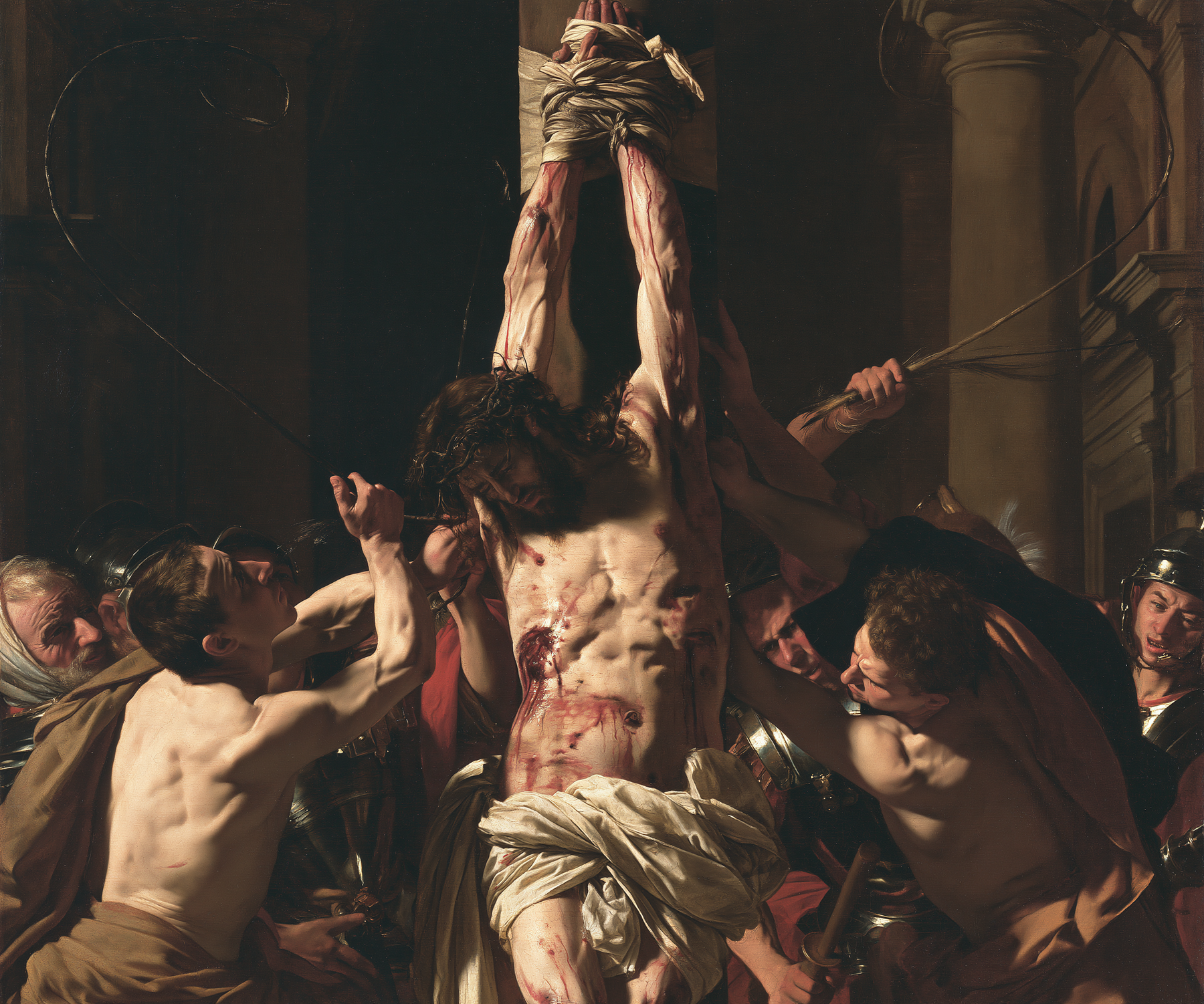 La Flagellation du Christ — Explosion de mouvement · Paysage n° 2 — aperçu de la finition sélectionnée