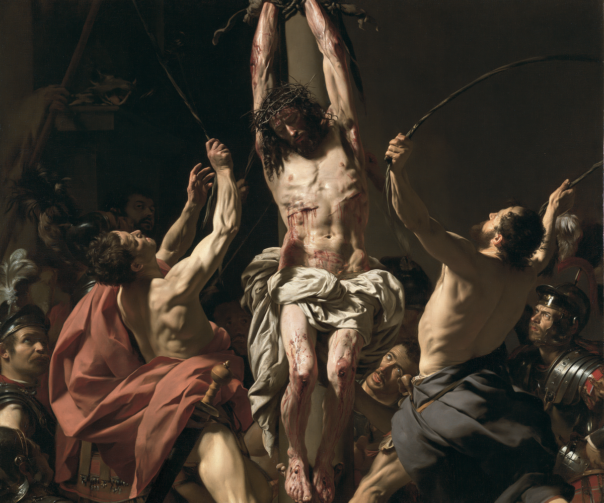 The Flagellation of Christ - Explosion of movement · Landscape n° 3 - Christian art