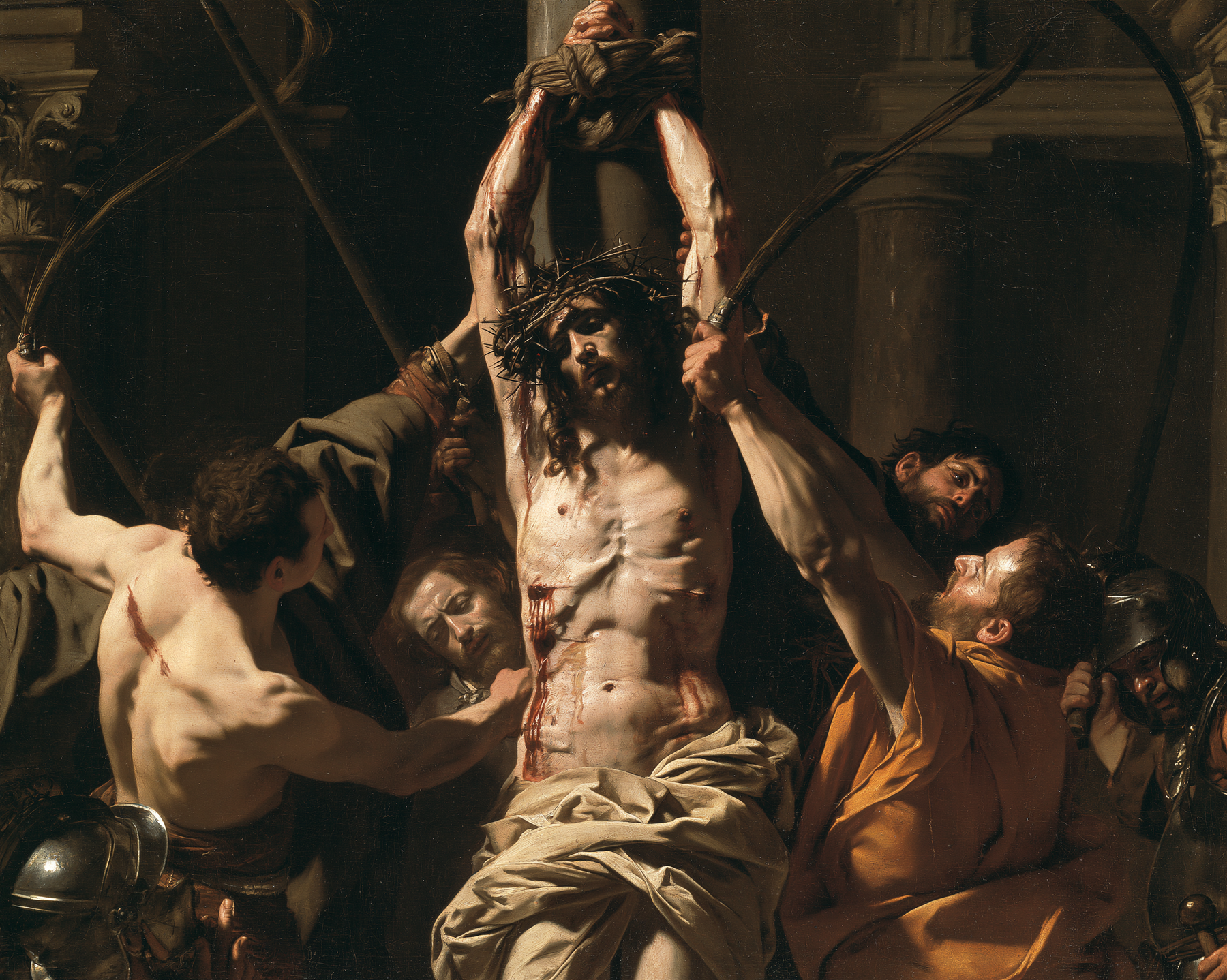 La Flagellation du Christ — Explosion de mouvement · Paysage n° 6 — aperçu de la finition sélectionnée