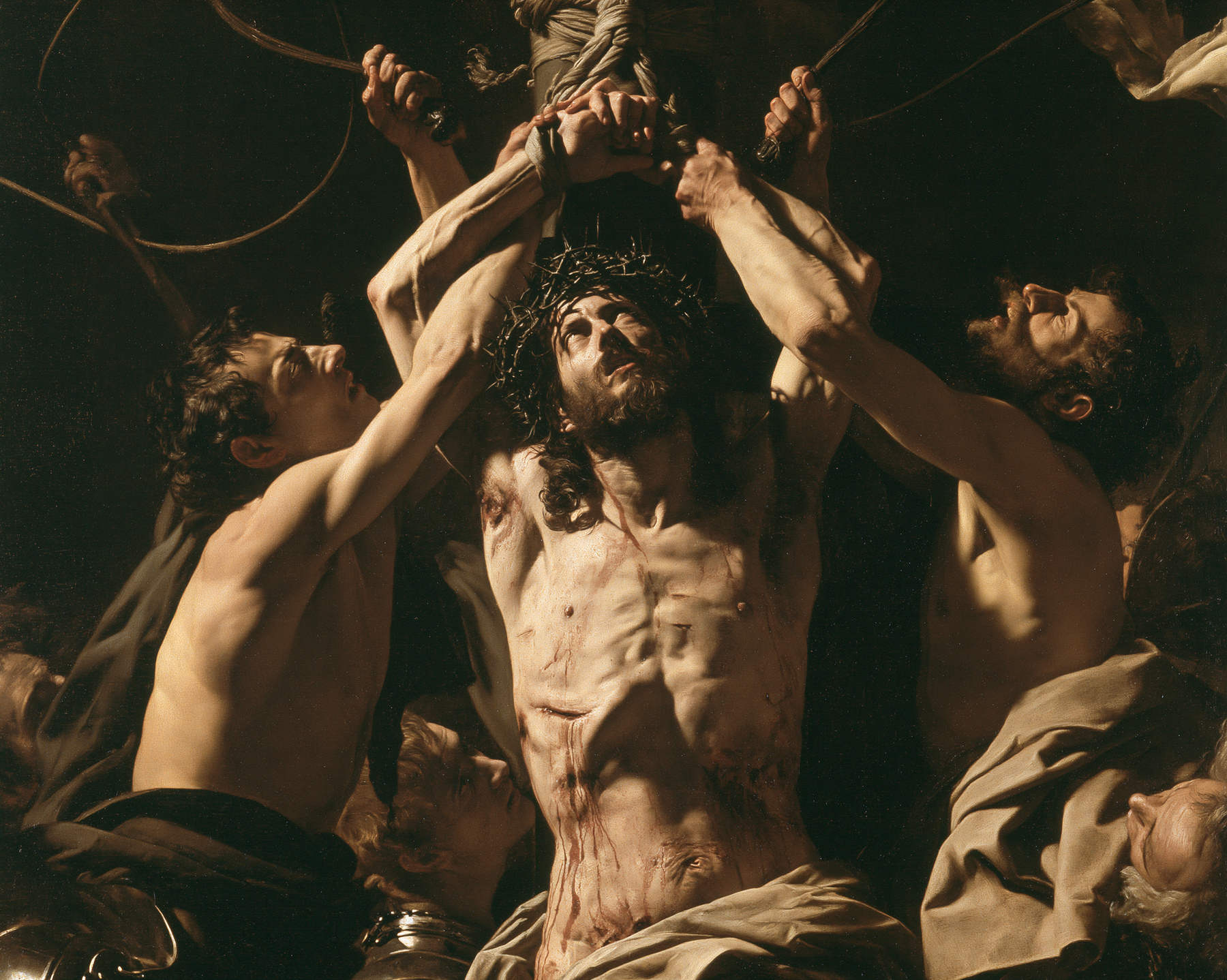 La Flagellation du Christ — Explosion de mouvement · Paysage n° 7 — aperçu de la finition sélectionnée