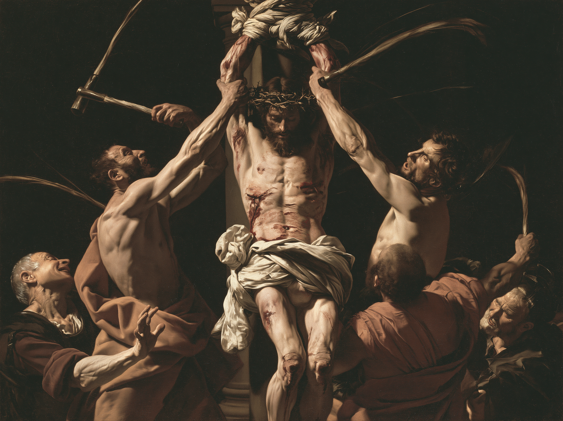 La Flagellation du Christ — Explosion de mouvement · Paysage n° 9 — aperçu de la finition sélectionnée
