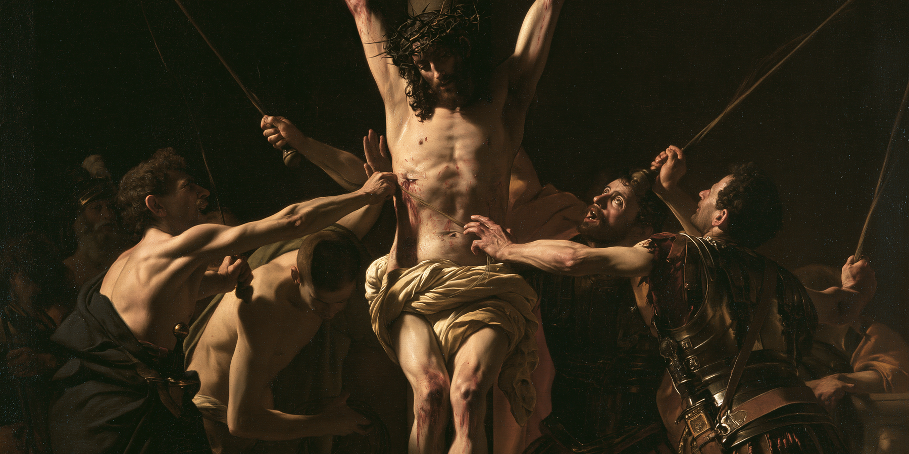 La Flagellation du Christ — Explosion de mouvement · Paysage n° 17 — aperçu de la finition sélectionnée