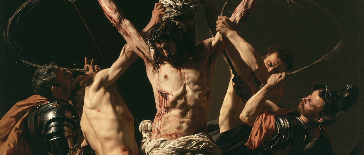 The Flagellation of Christ - Explosion of movement · Landscape n° 18 - Christian art