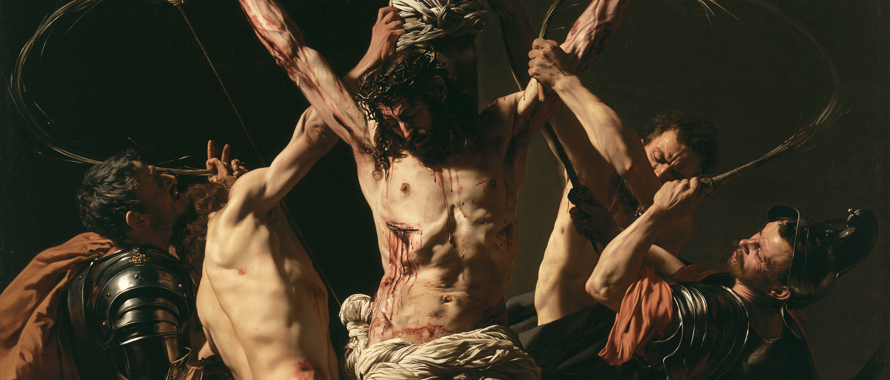 La Flagellation du Christ — Explosion de mouvement · Paysage n° 18 — aperçu de la finition sélectionnée