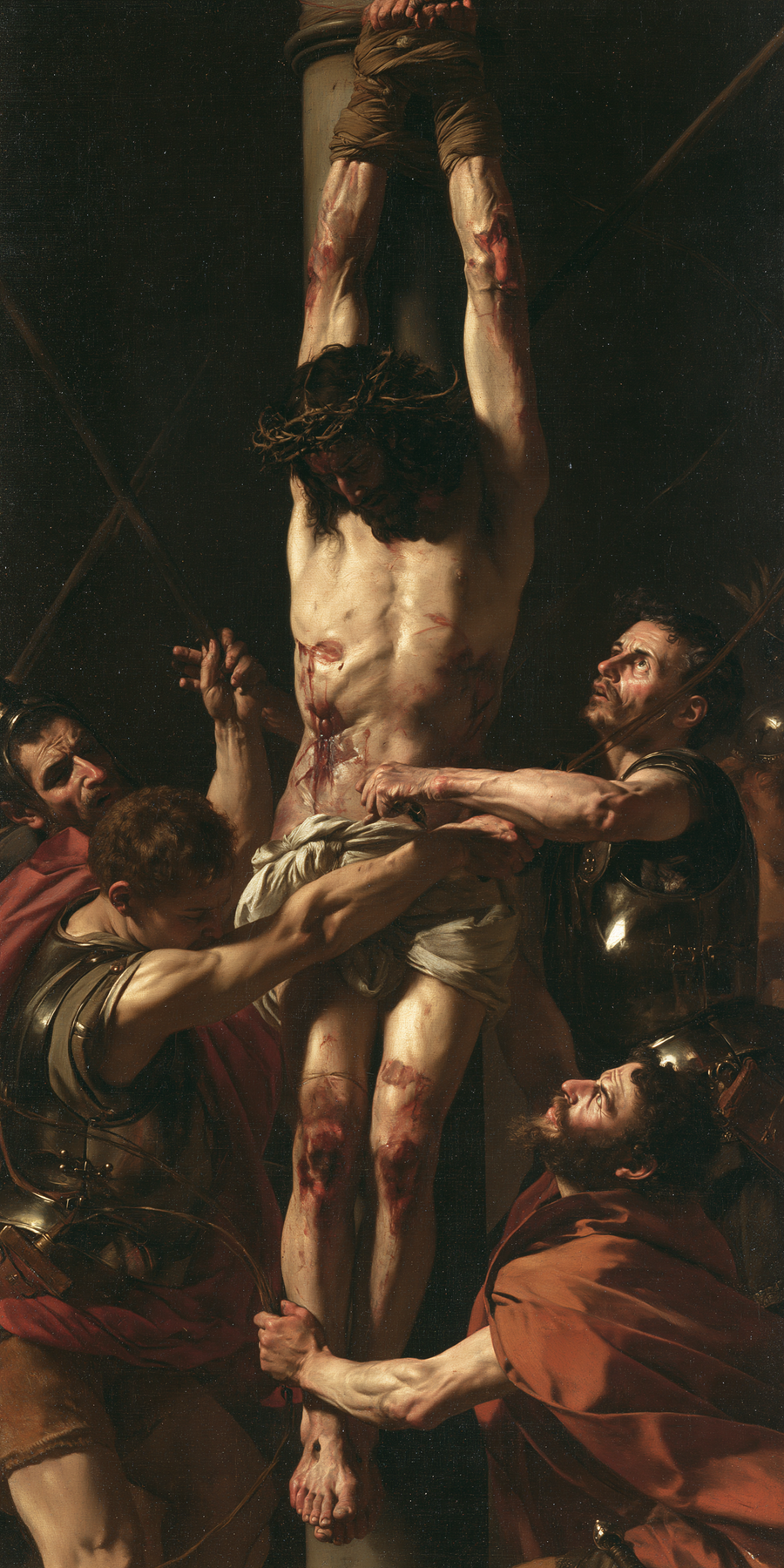 La Flagellation du Christ — Explosion de mouvement · Portrait n° 2