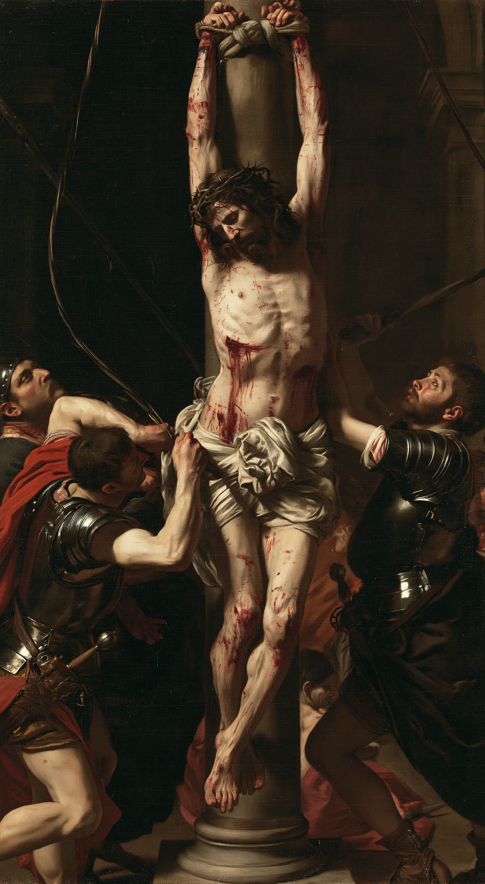 La Flagellation du Christ — Explosion de mouvement · Portrait n° 4 — aperçu de la finition sélectionnée