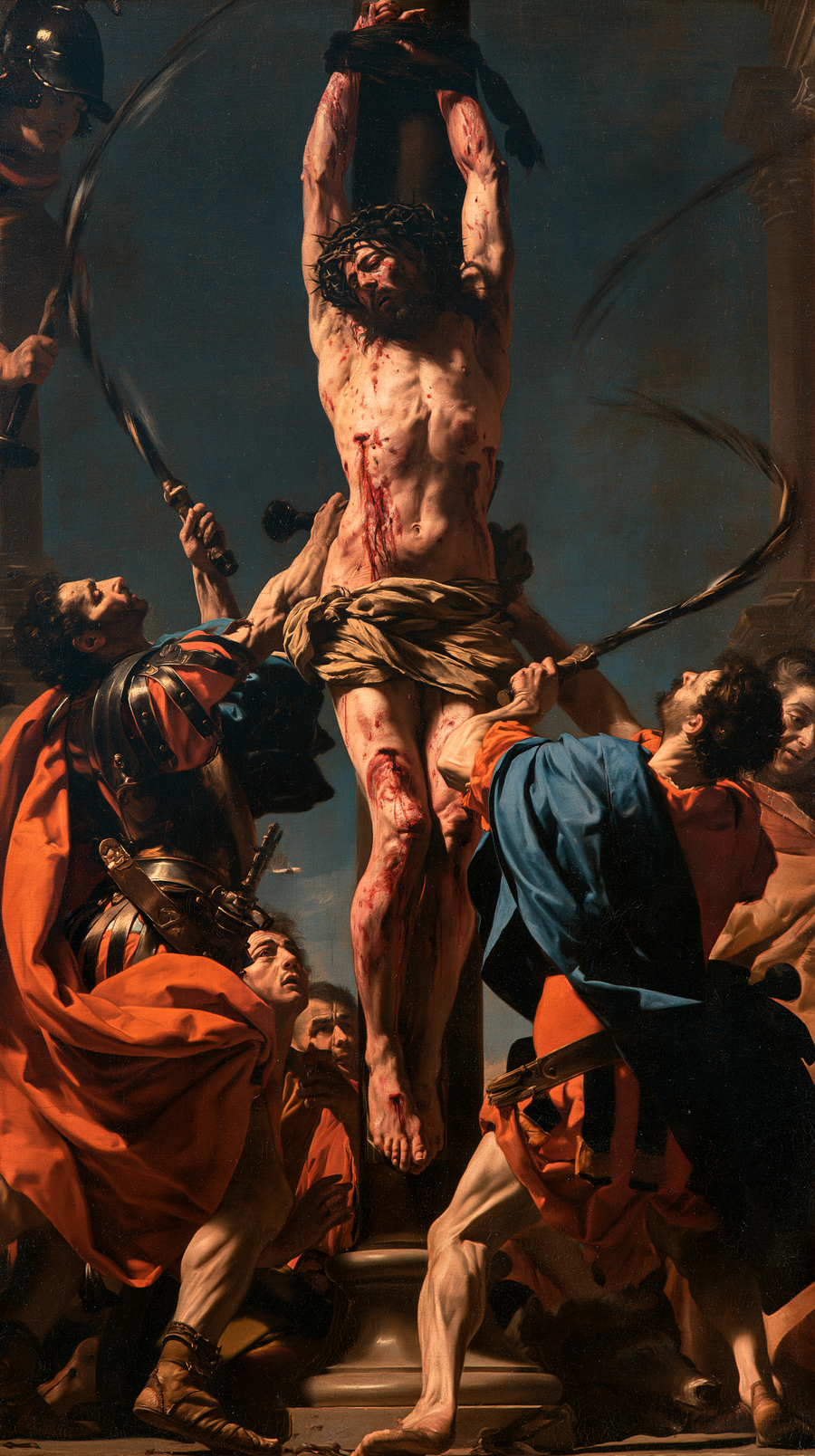La Flagellation du Christ — Explosion de mouvement · Portrait n° 7