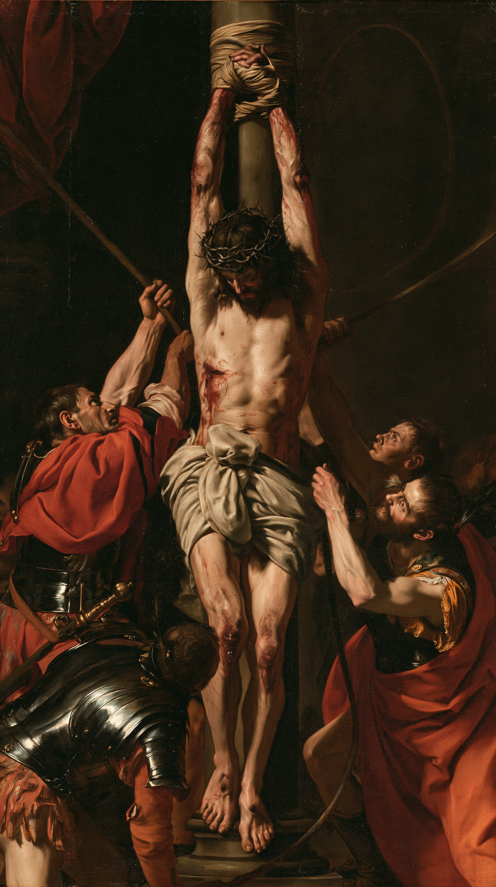 La Flagellation du Christ — Explosion de mouvement · Portrait n° 8 — aperçu de la finition sélectionnée