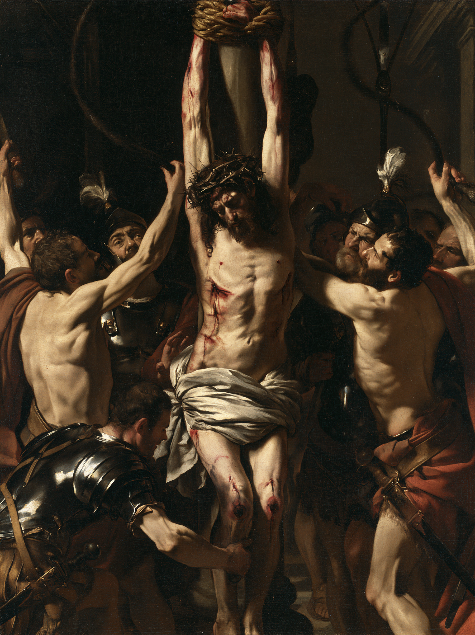 La Flagellation du Christ — Explosion de mouvement · Portrait n° 13 — aperçu de la finition sélectionnée