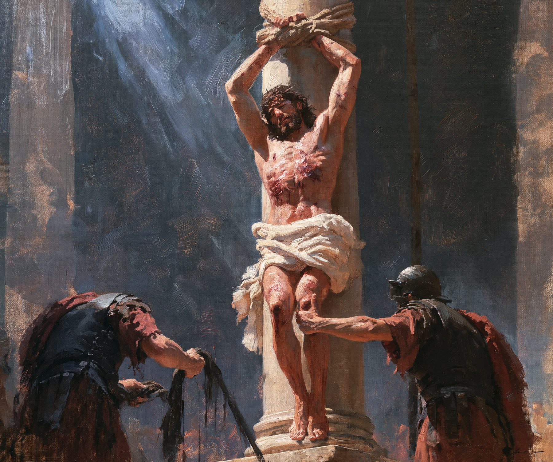 La Flagellation du Christ — Impressionniste · Paysage n° 1 — aperçu de la finition sélectionnée