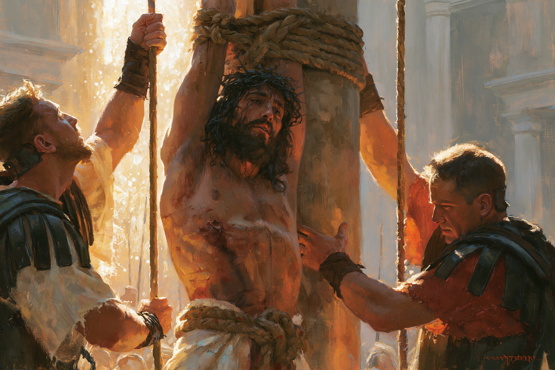 La Flagellation du Christ — Impressionniste · Paysage n° 8 — aperçu de la finition sélectionnée