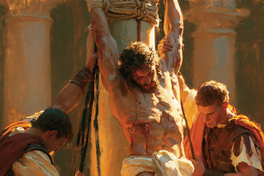 La Flagellation du Christ — Impressionniste · Paysage n° 9