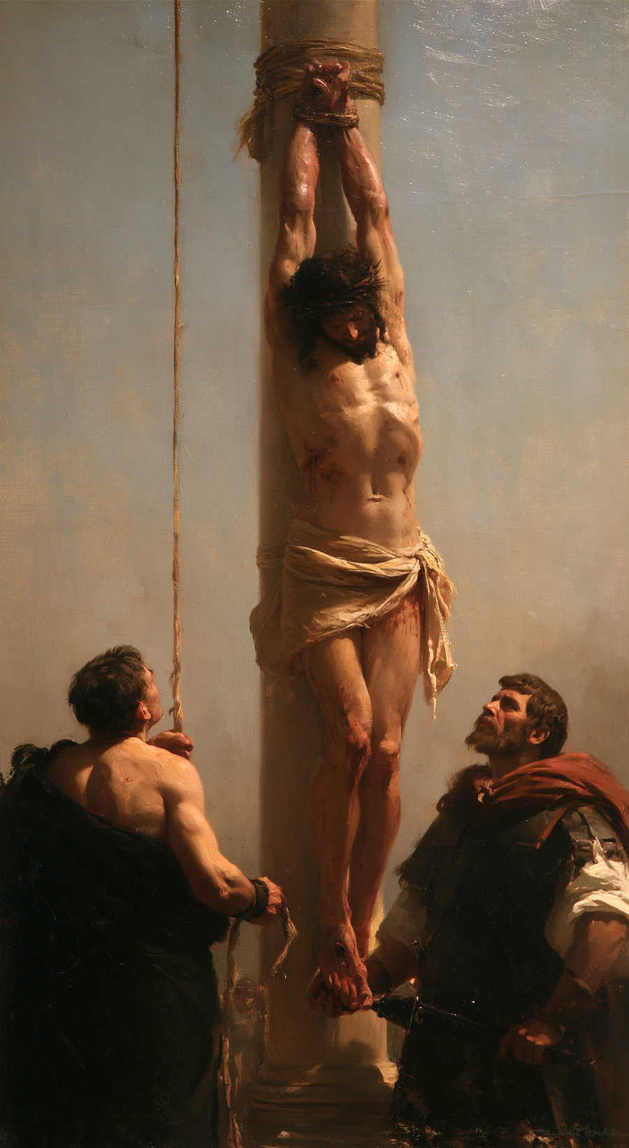 La Flagellation du Christ — Impressionniste · Portrait n° 5