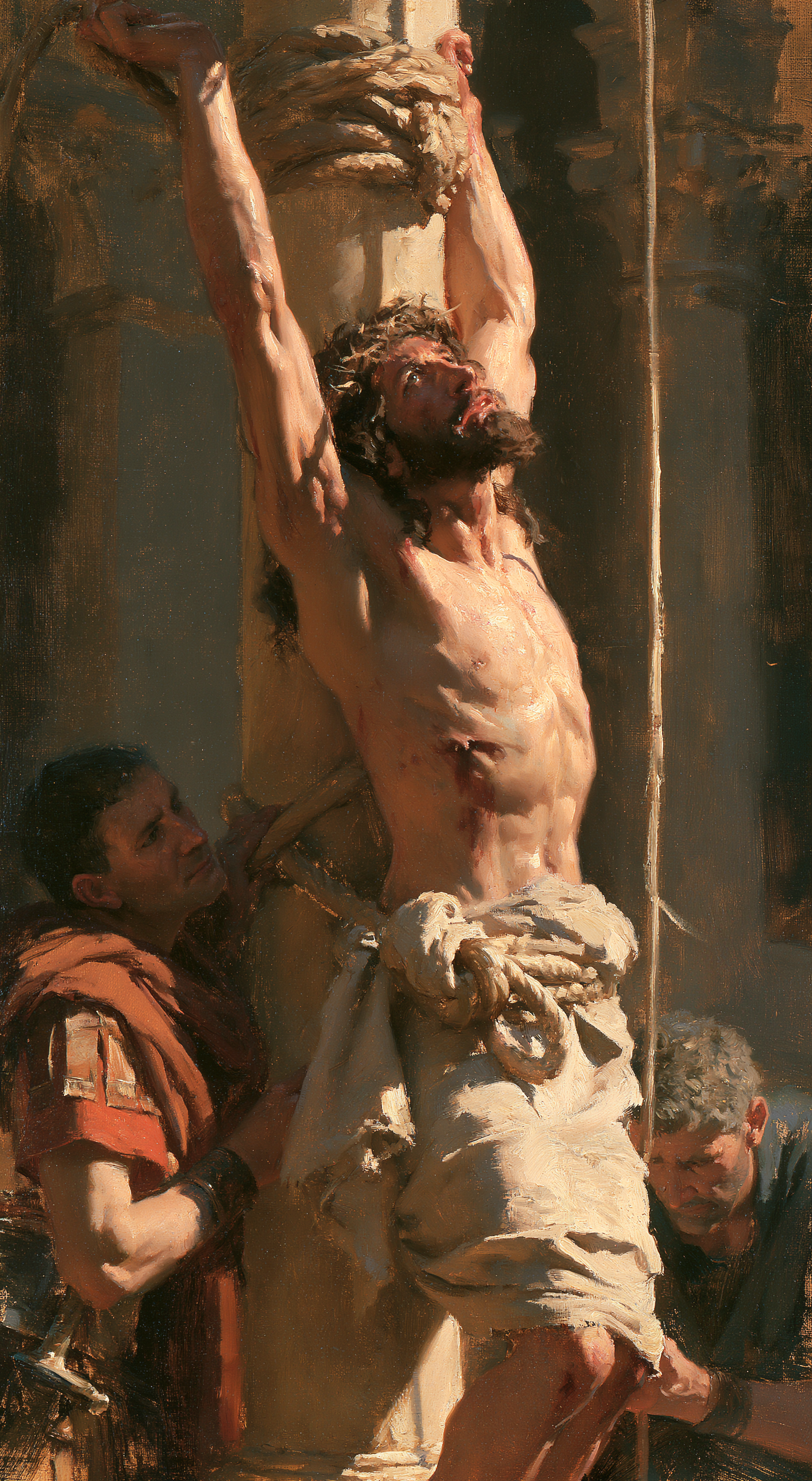 La Flagellation du Christ — Impressionniste · Portrait n° 7 — aperçu de la finition sélectionnée